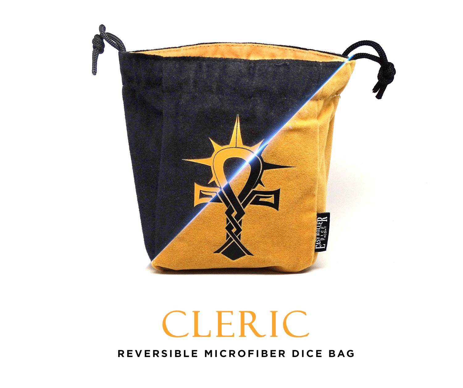 Cleric Reversible Microfiber Self-Standing Large Dice Bag - 