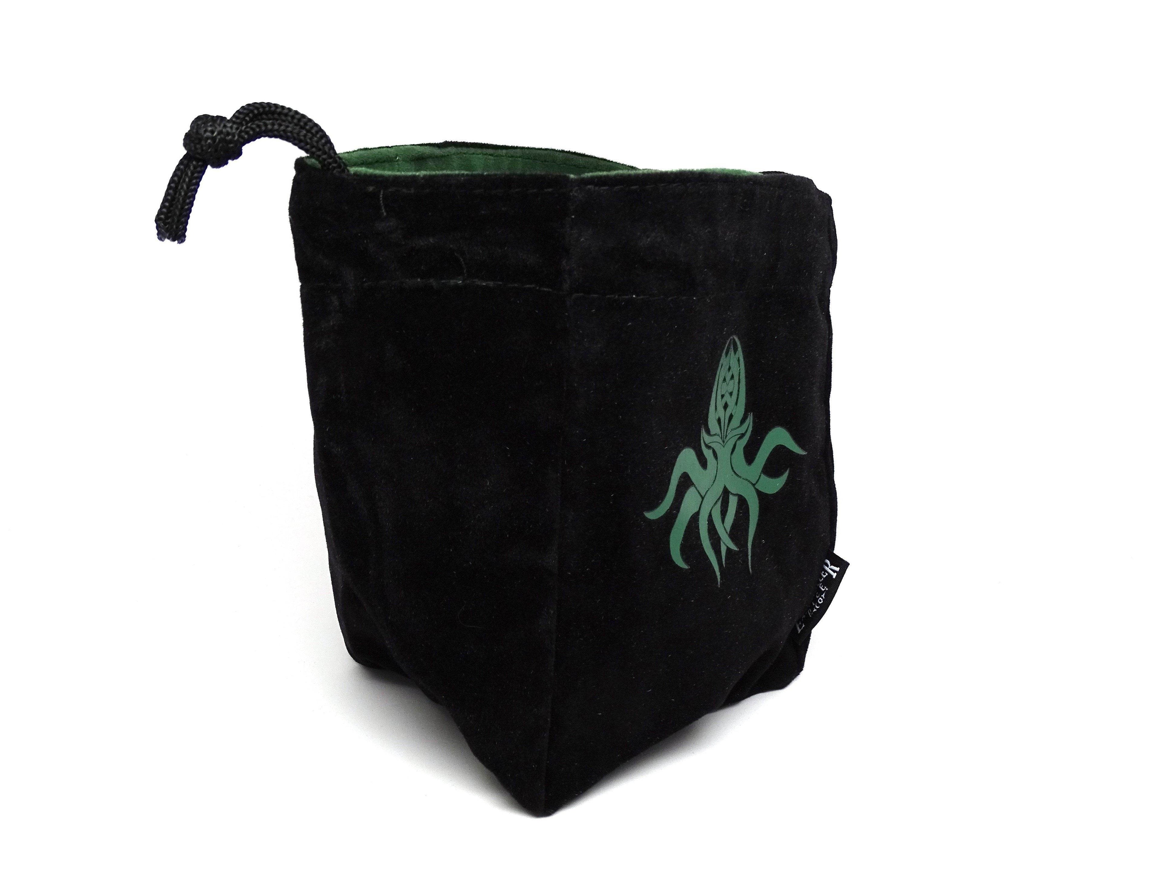 Cthulhu Reversible Microfiber Self-Standing Large Dice Bag - 