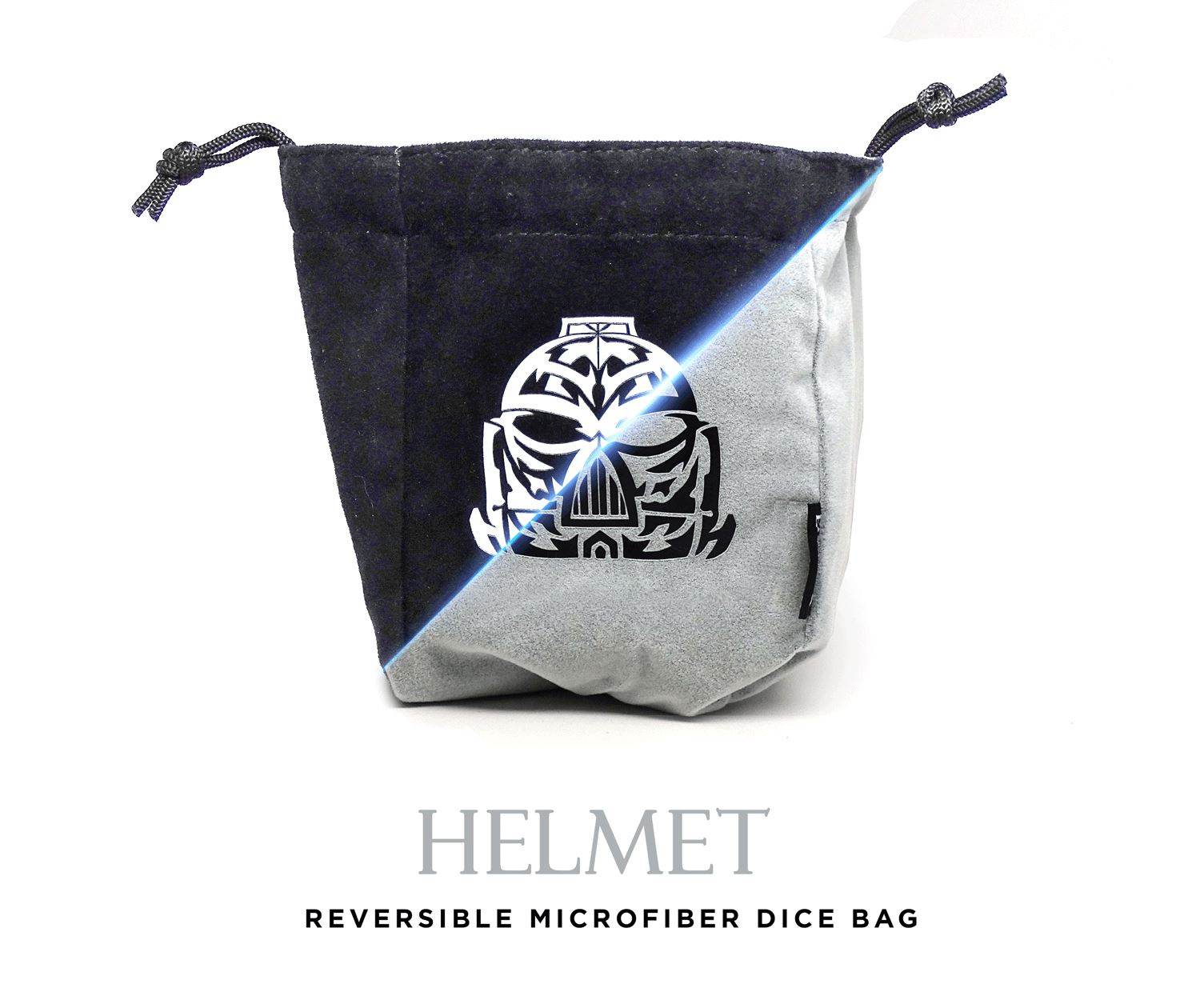 Helmet Reversible Microfiber Self-Standing Large Dice Bag - 
