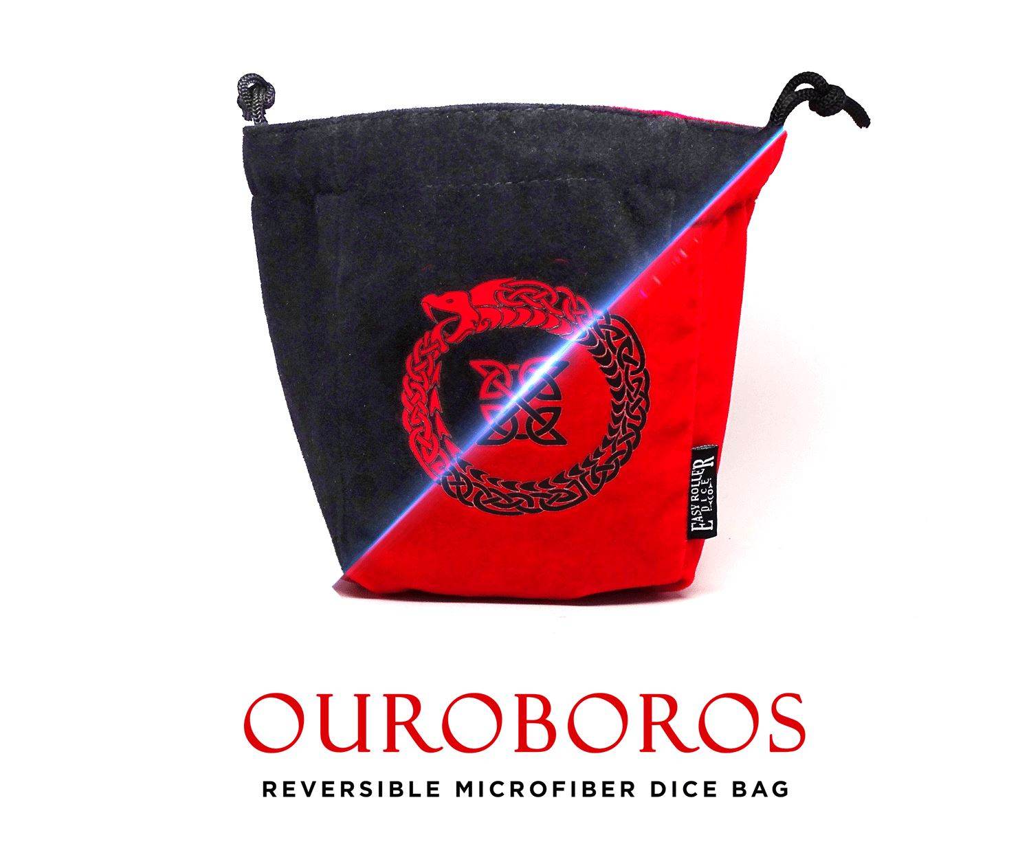 Ouroboros Reversible Microfiber Self-Standing Large Dice Bag - 