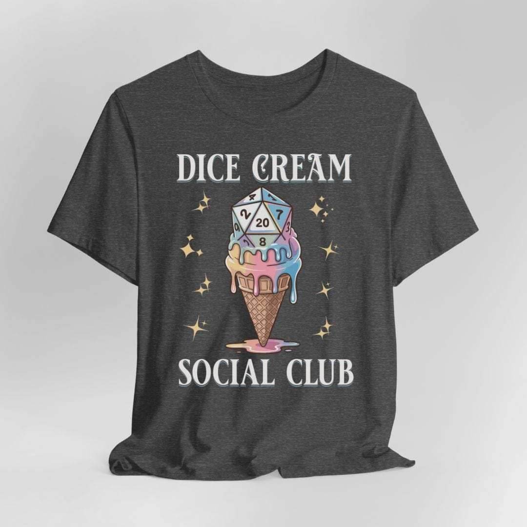 Dice Cream Social Club T-shirt - Dark Heather / S