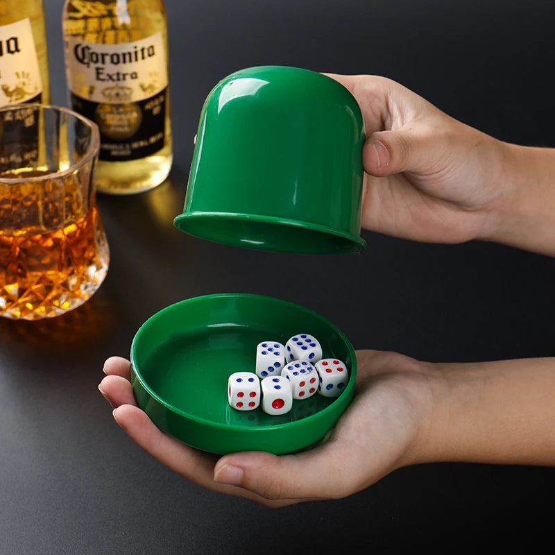 Dice, dice, cup set, color cup, sieve, screening cup, nightclub drinking, shaking cup, color dice