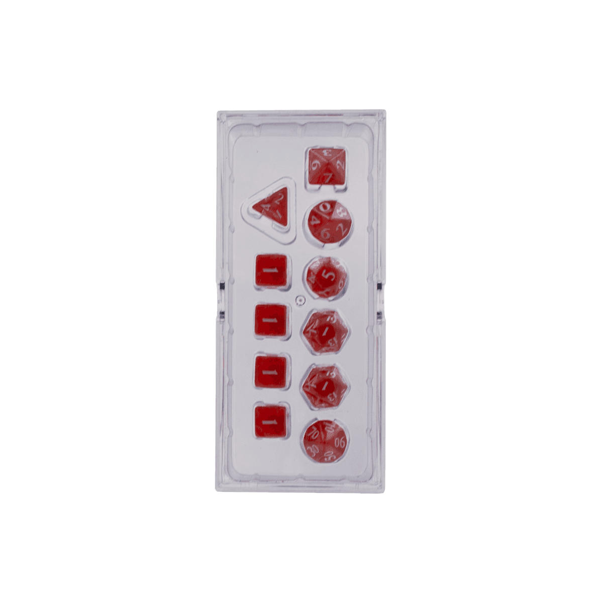 Ultra PRO: 11-Dice Set - Eclipse (Apple Red) - 