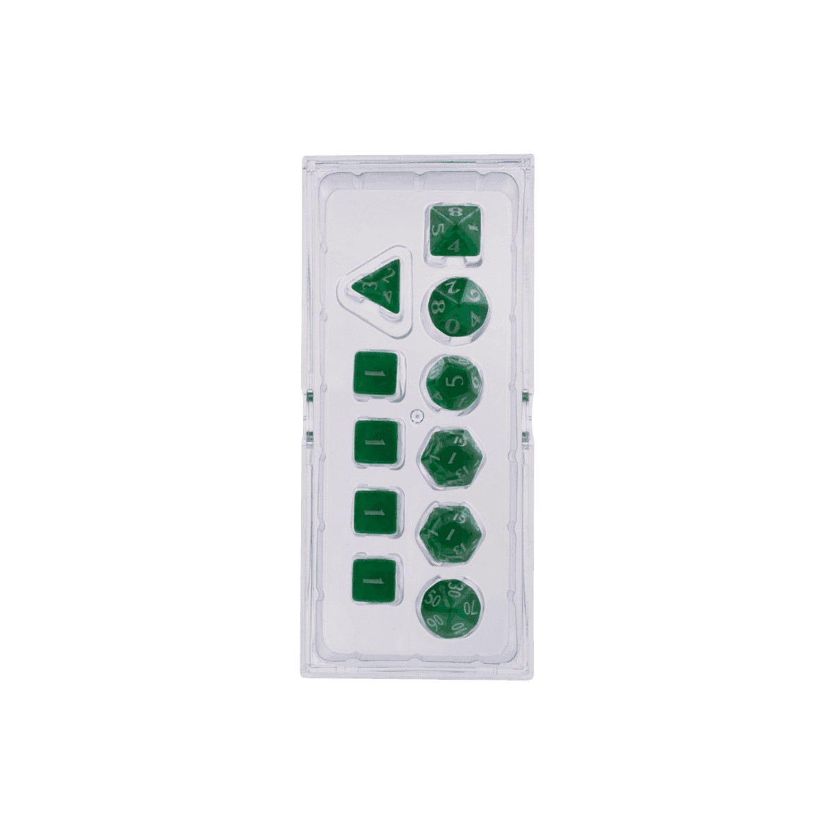 Ultra PRO: 11-Dice Set - Eclipse (Forest Green) - 