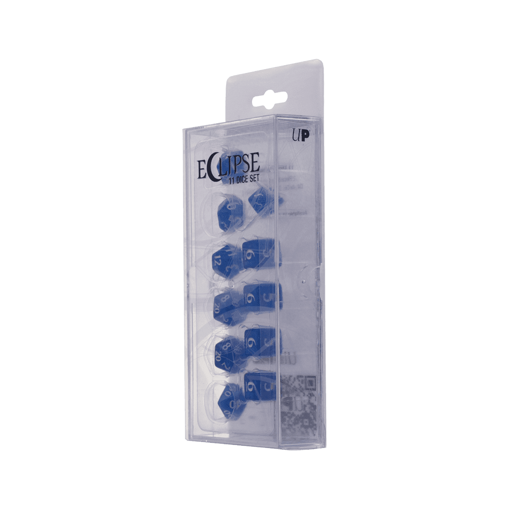 Ultra PRO: 11-Dice Set - Eclipse (Pacific Blue) - 