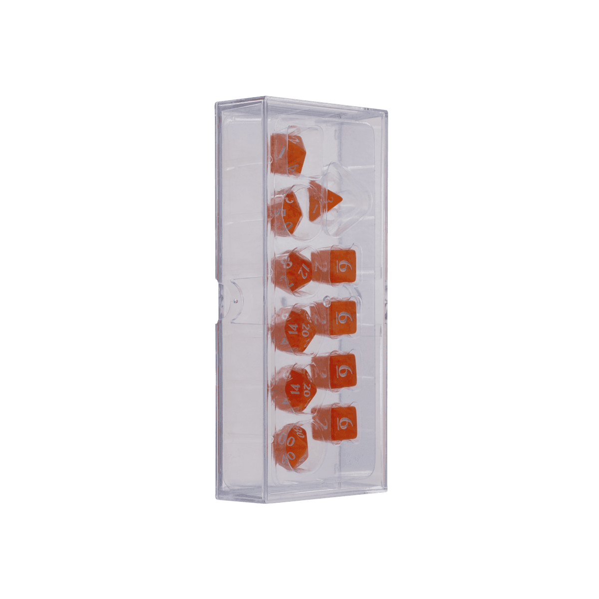 Ultra PRO: 11-Dice Set - Eclipse (Pumpkin Orange) - 