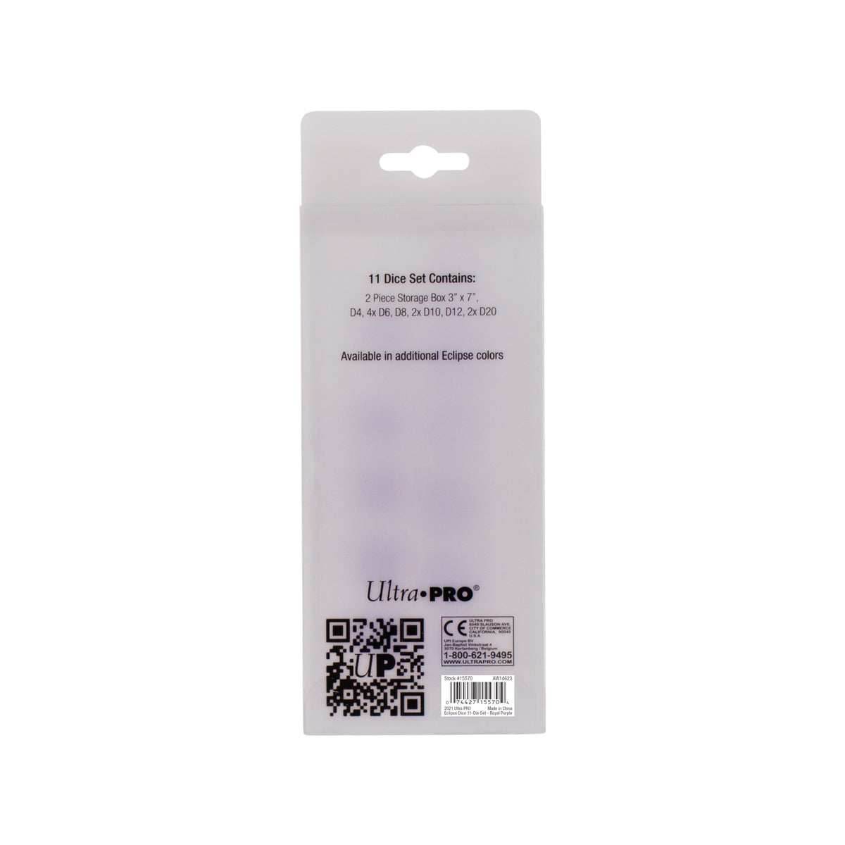 Ultra PRO: 11-Dice Set - Eclipse (Royal Purple) - 