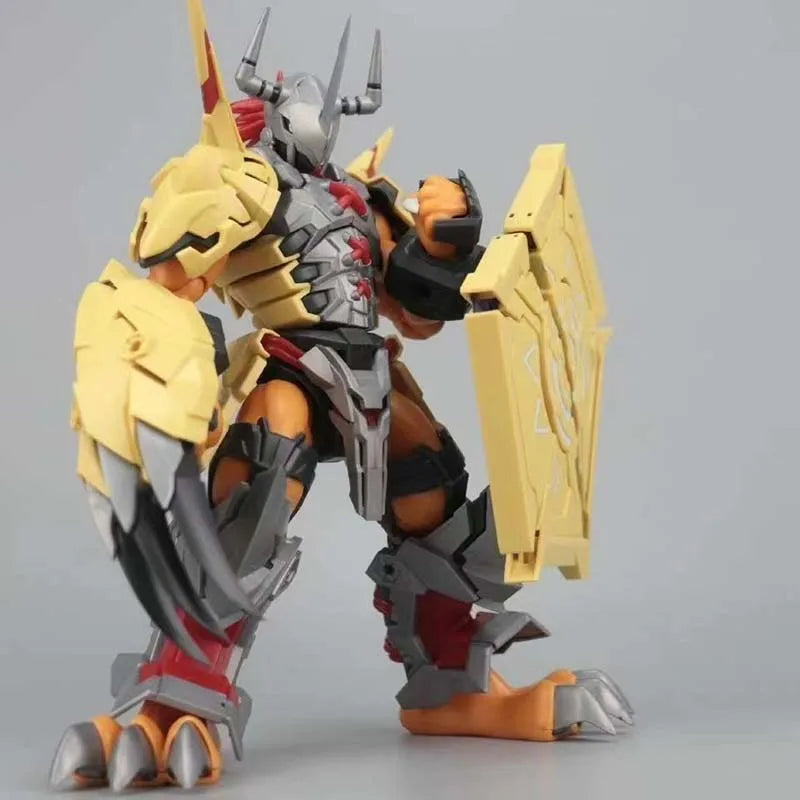 Digimon Anime Figure Model Digital Baby Black War Greymon Merciful Mode Action Collectible Toys for Kids Children's Childhood