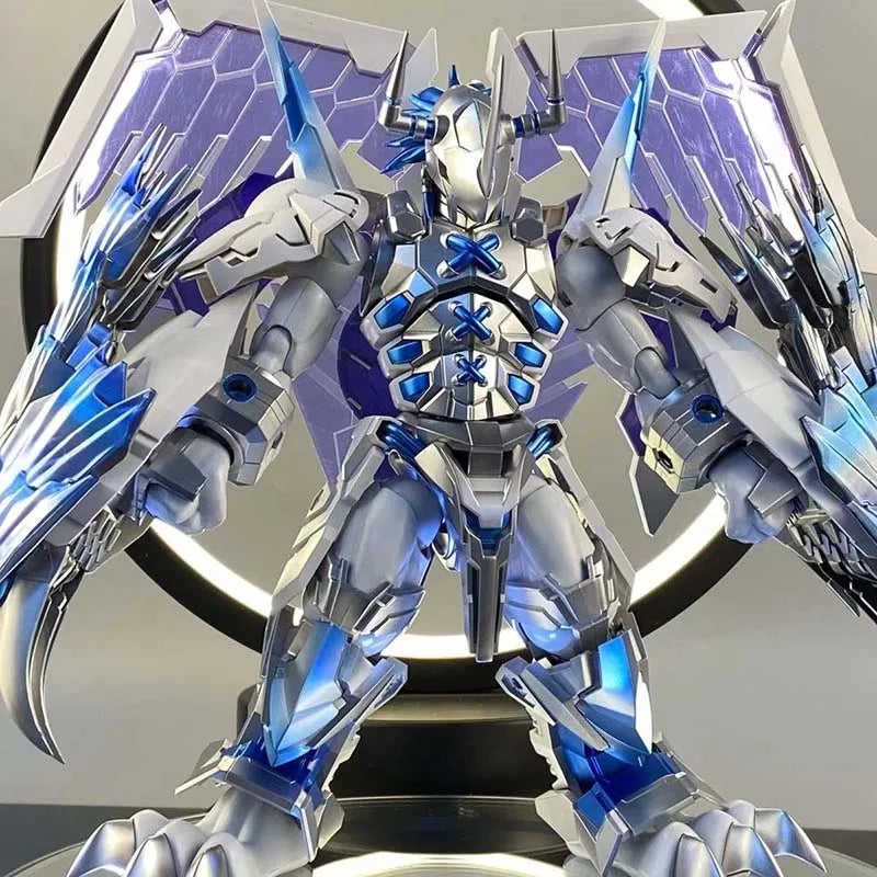 Digimon Anime Figure Model Digital Baby Black War Greymon Merciful Mode Action Collectible Toys for Kids Children's Childhood