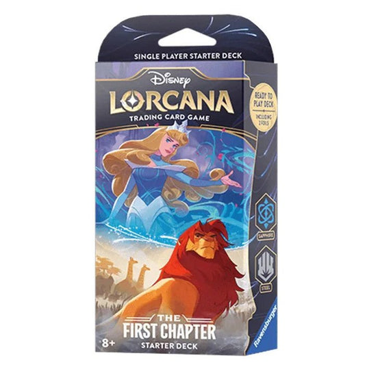 Disney Lorcana: The First Chapter Starter Deck (Sapphire & Steel)