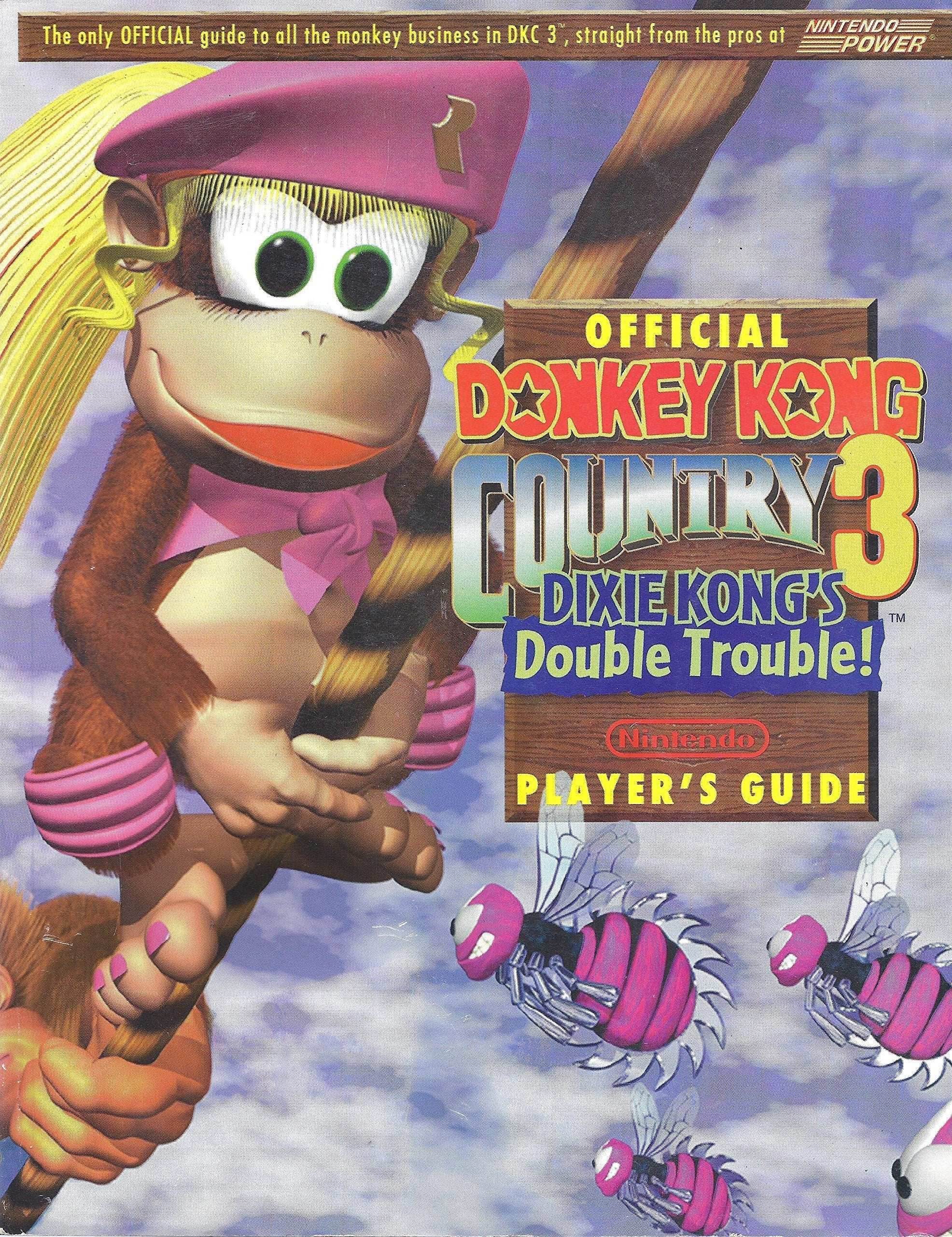 Donkey Kong Country 3 Dixie Kong's Double Trouble W/ Strategy Guide (Super Nintendo) - Game Manual Only