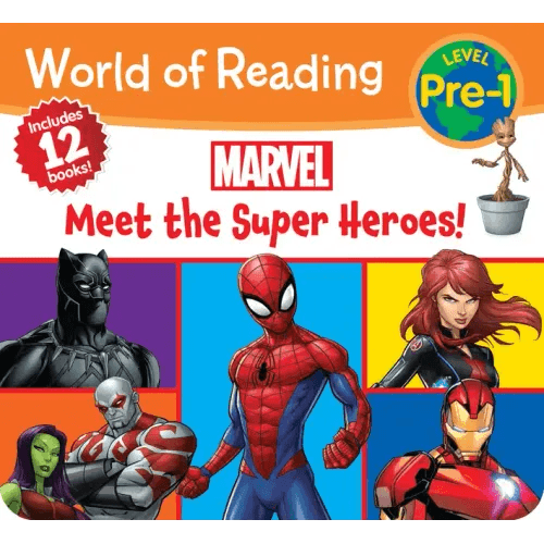 World of Reading Marvel: Meet the Super Heroes!-Pre-Level 1 Boxed Set - Boxed Set - 