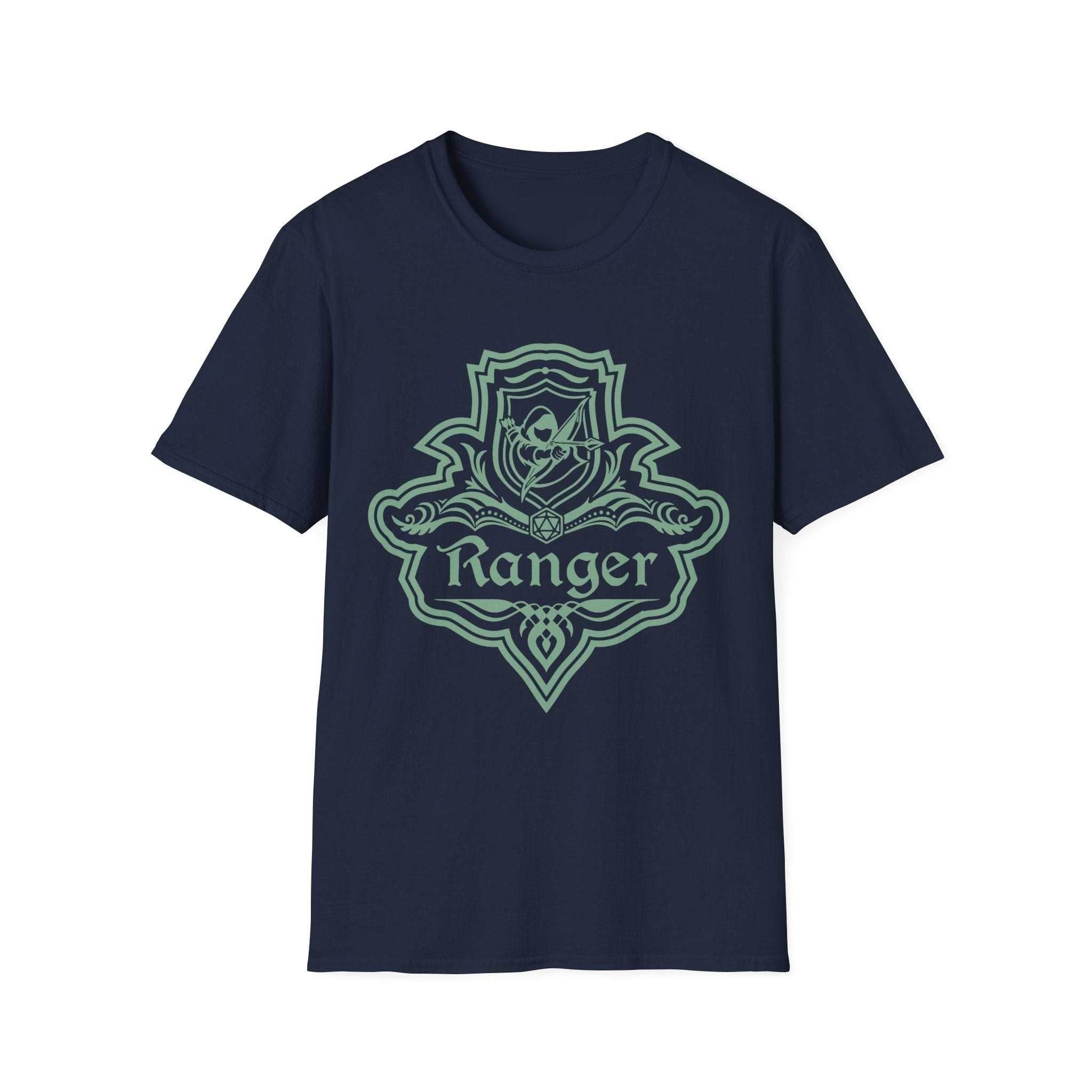 DnD Ranger Class Emblem T-Shirt - Navy / S