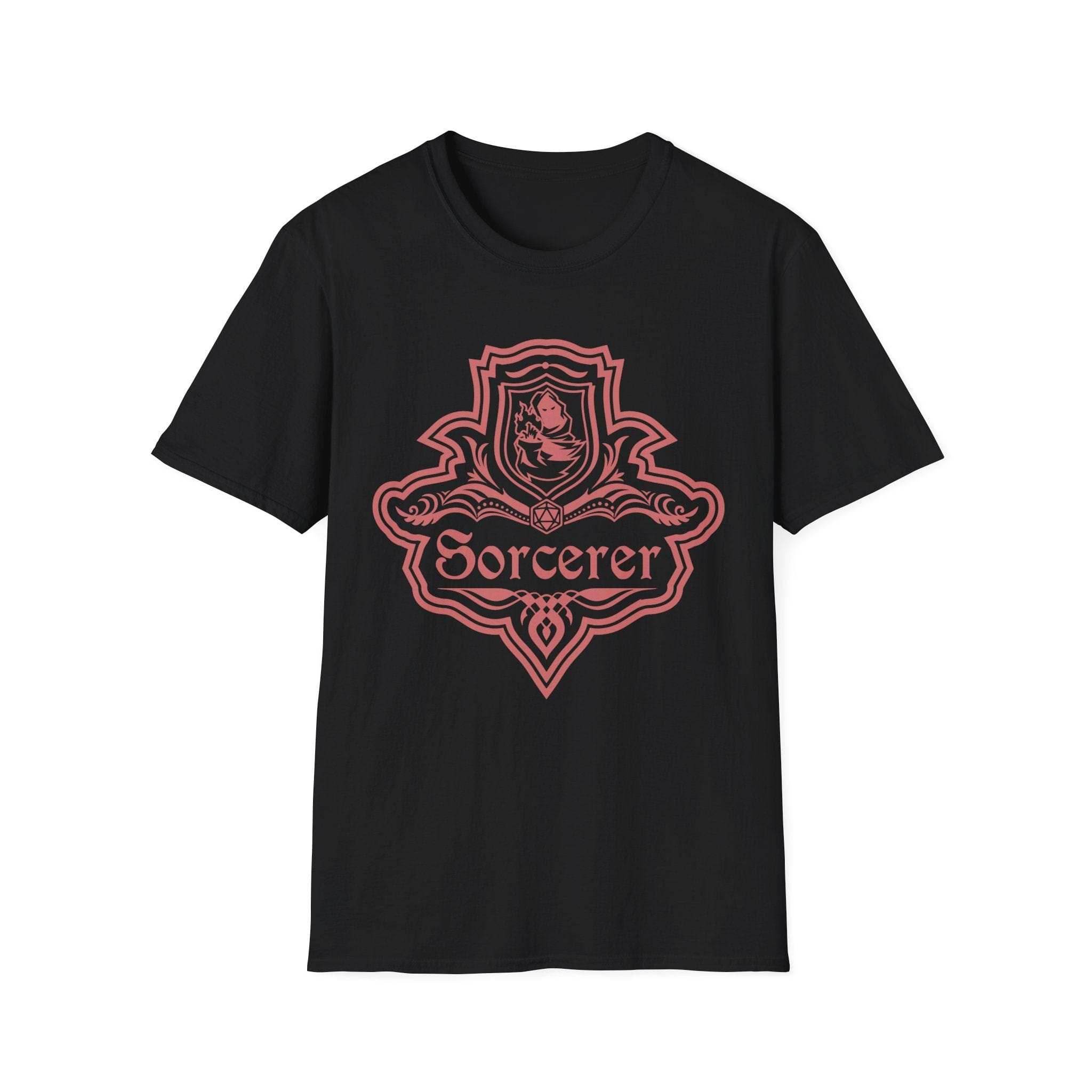 DnD Sorcerer Class Emblem T-Shirt - Black / S