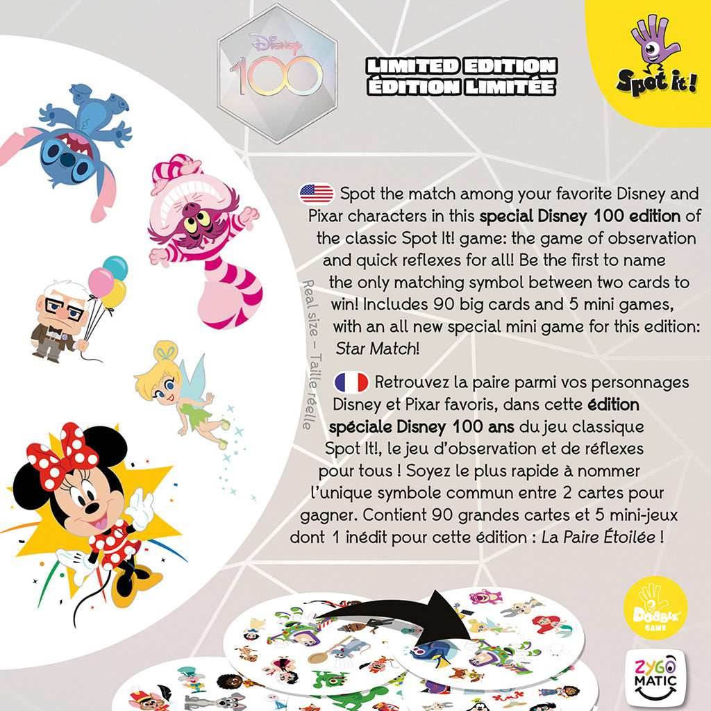 Spot It! Disney 100th Anniversary - 