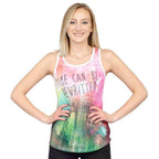 Doctor Who Time Can Be Rewritten Racerback Tank - S