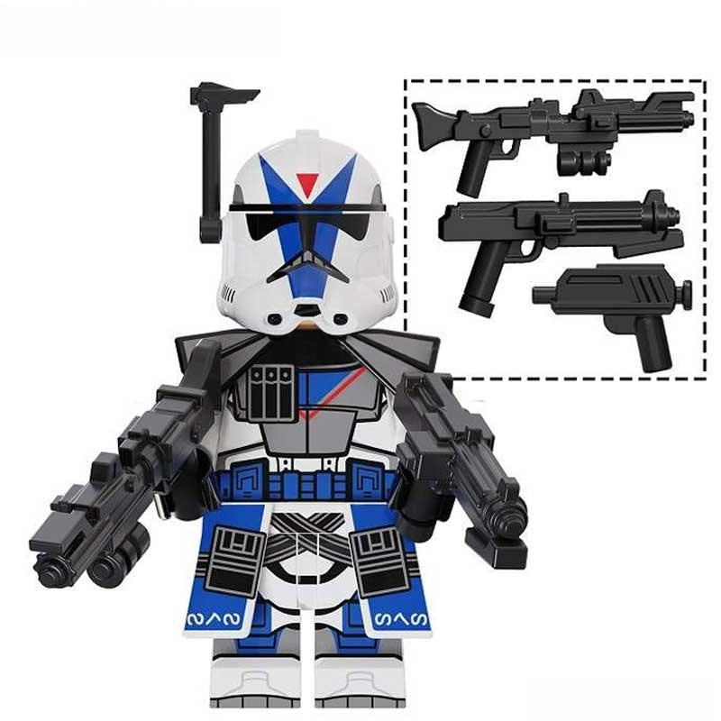 Dogma 501st Legion Clone trooper Phase 2 Lego Minifigures Custom Toys