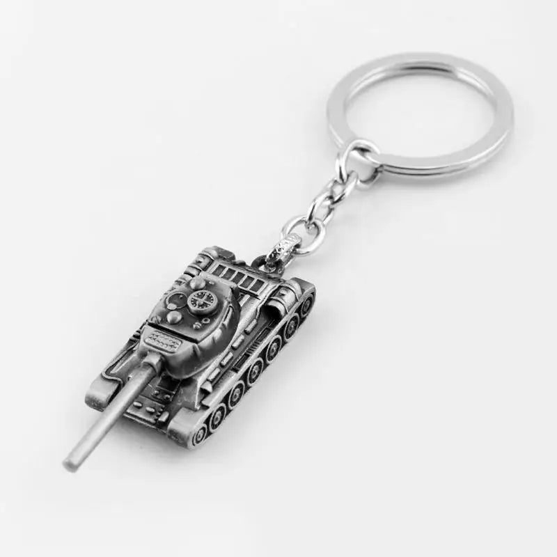 dongsheng World of Tanks WOT Hot Game 3Colors Metal Tank Key Ring Keychain Pendant Gift -50