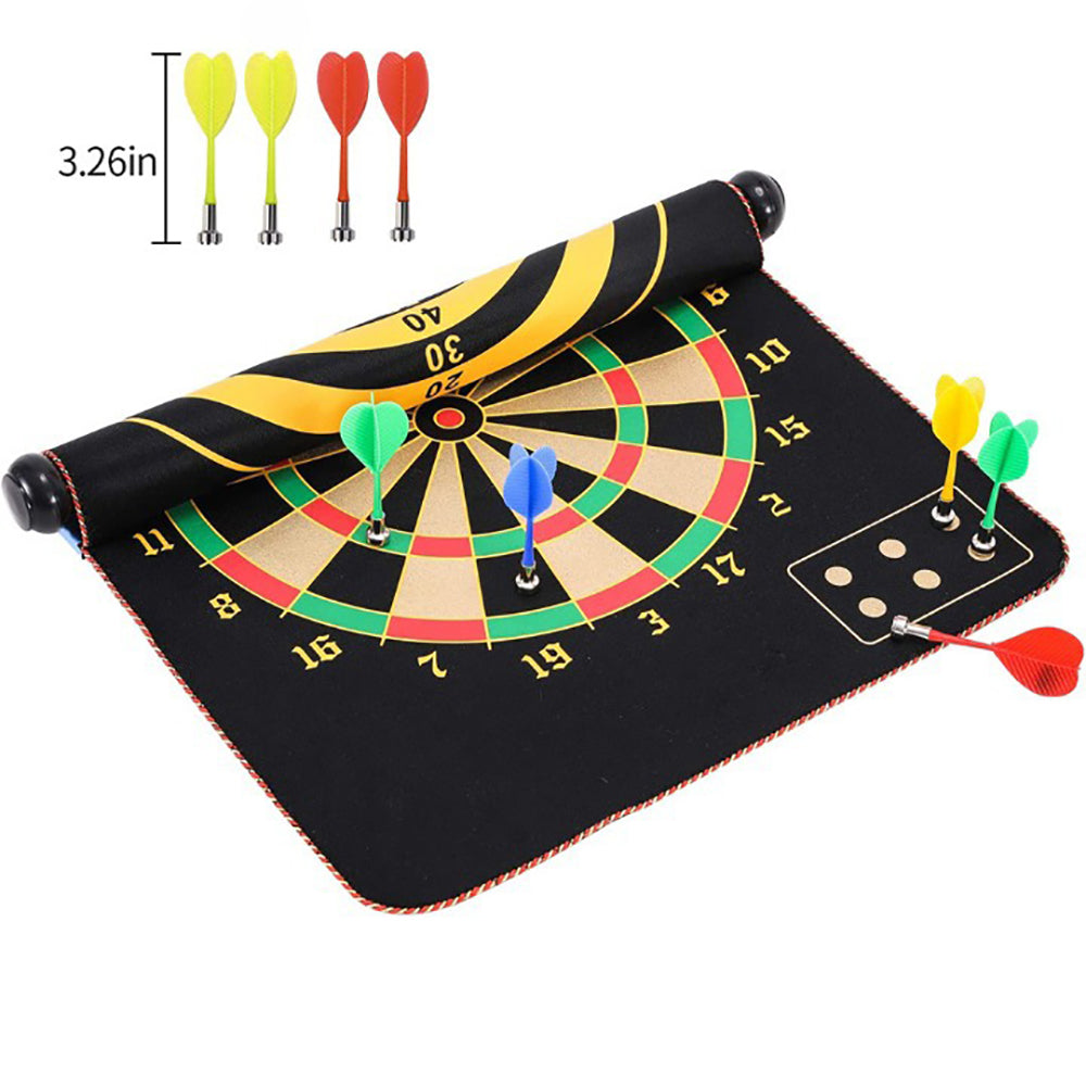 Double Sided Magnetic Dart Board Indoor Outdoor Games for Kids and Adults