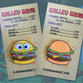 Hamburger Patty Blind Bag 1.25 enamel pin