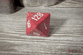 Speckled Mars 8-Sided Doubling Cube | 1-128 Backgammon Type Novelty Dice - 