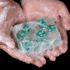 Dice Soap | Lemon Scent Transparent Handmade Soap w/Dice Inside - 
