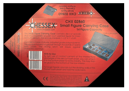 Small Figure Carrying Case 14 Figure Capacity | CHX 02860 - 