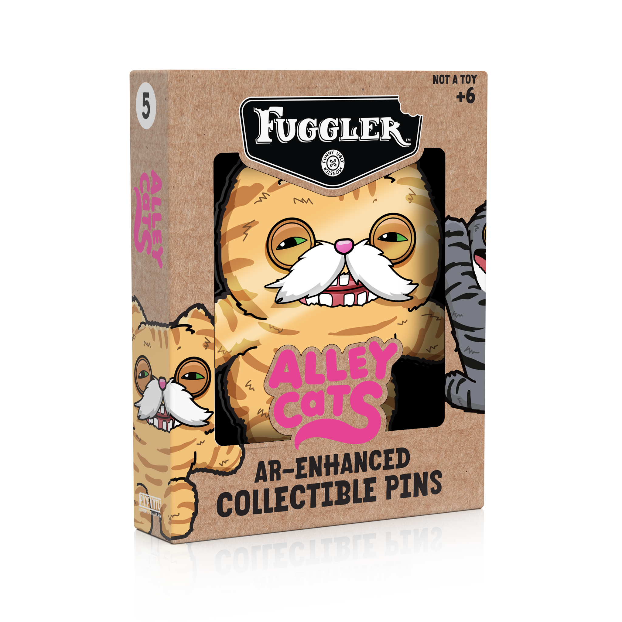 Fuggler - Alley Cats Stinkface AR Pin