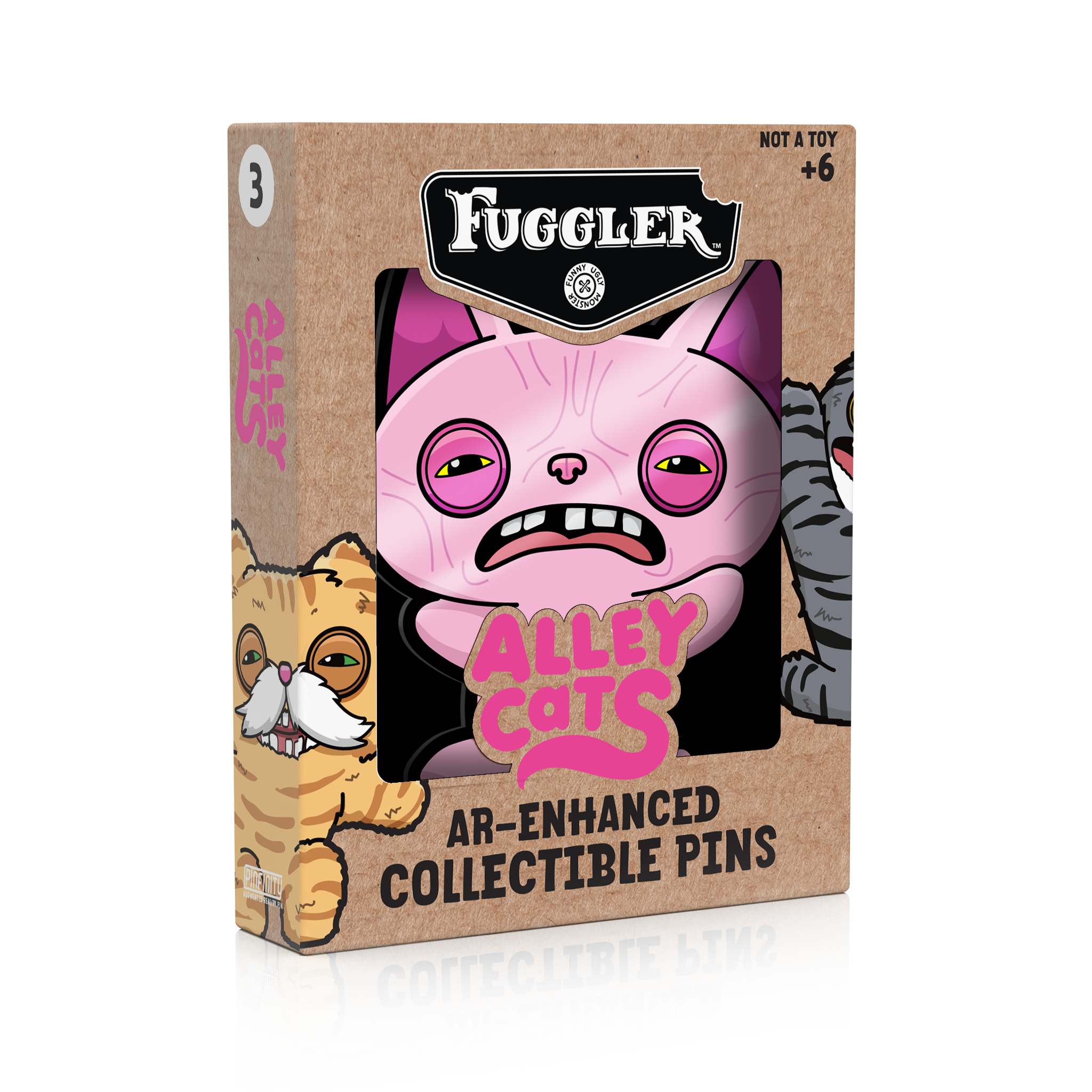 Fuggler - Alley Cats Wrinkle McStinkles AR Pin