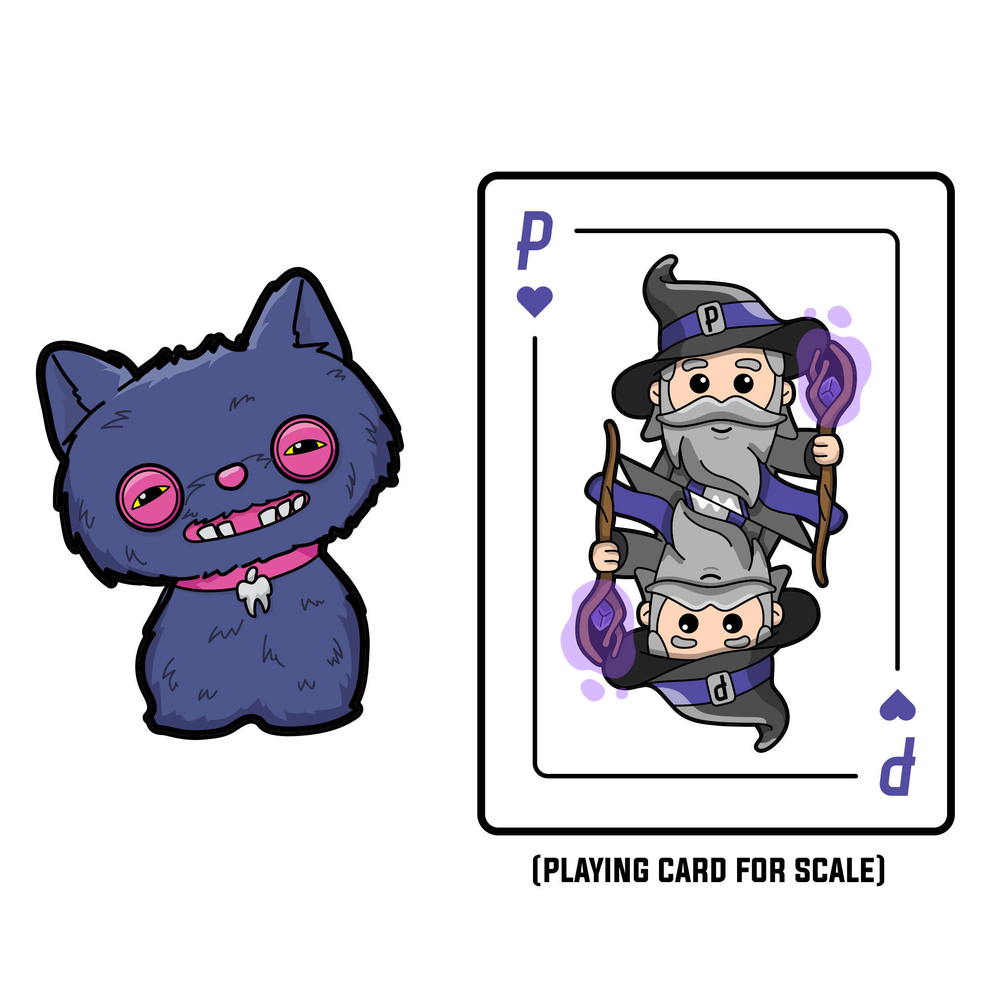 Fuggler - Alley Cats Cheezee (Blue) AR Pin