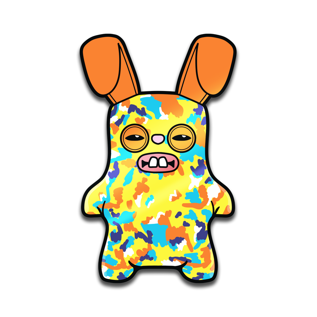 Fuggler - Rabid Rabbit AR Pin