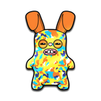 Fuggler - Rabid Rabbit AR Pin