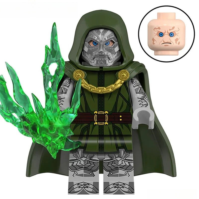 Dr Doom Fantastic Four First Steps Lego Minifigures Custom Toys 2