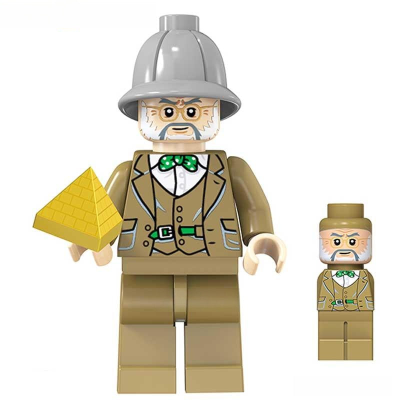 Dr Henry Jones form Indiana Jones | Lego Minifigures Custom Toys