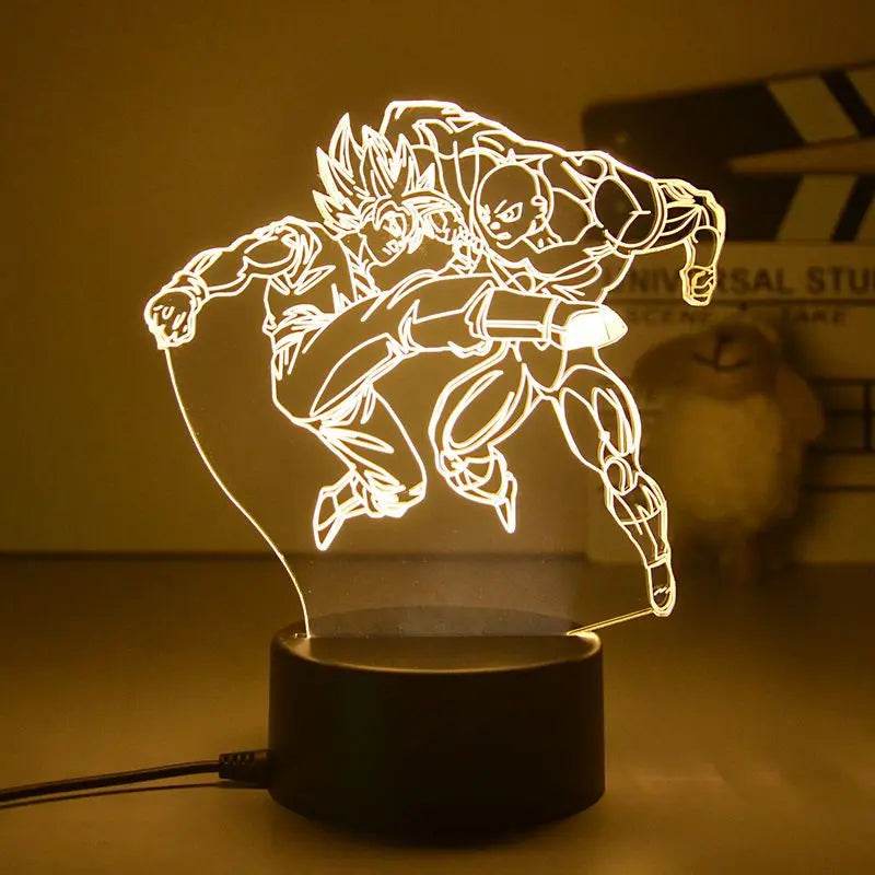 Dragon Ball Nightlight Goku figure LED - 1 / 18CM Warm white