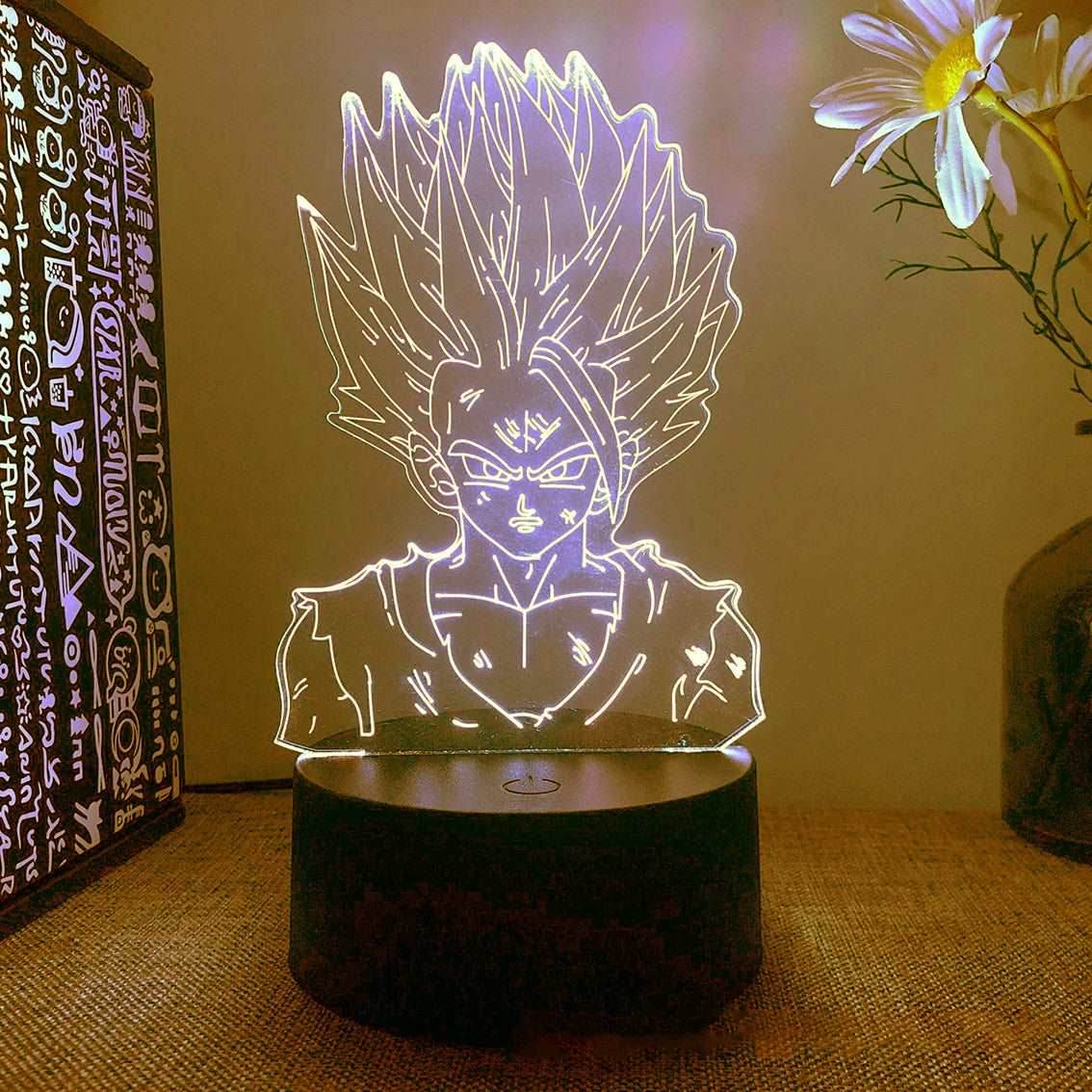 Dragon Ball Nightlight Goku figure LED - 22 / 18CM Warm white