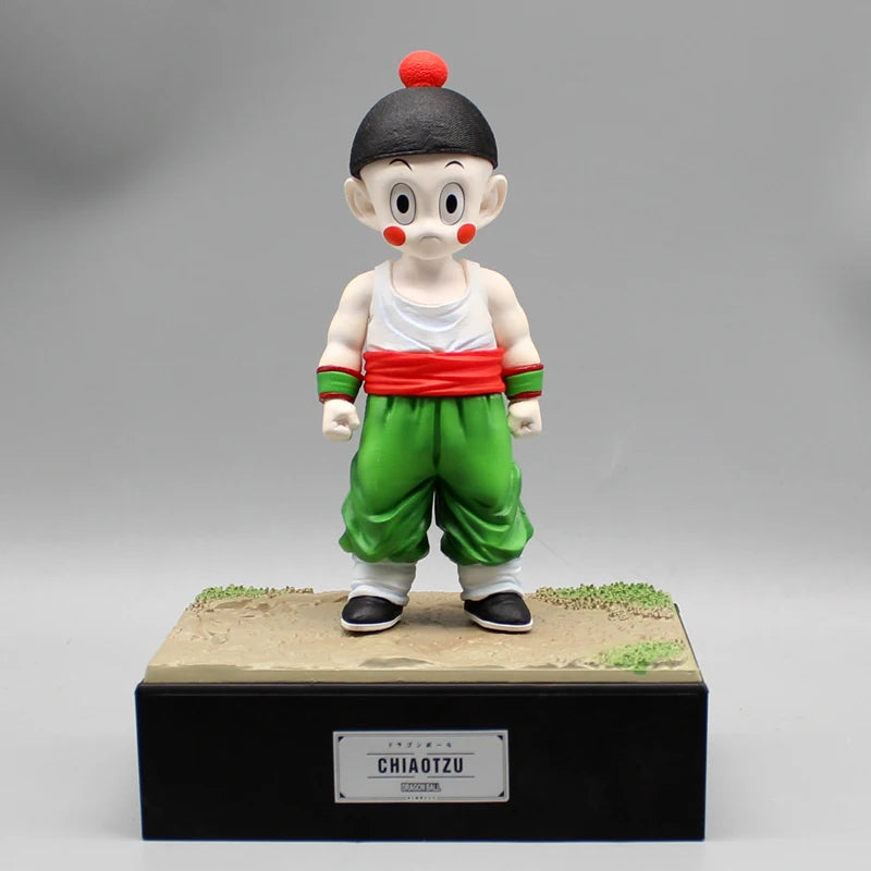 Dragon Ball Tien Shinhan Chaoz Action Figures Pvc 27cm Anime Figure Desktop Decoration Statue Model Doll Toy Christmas For Gifts