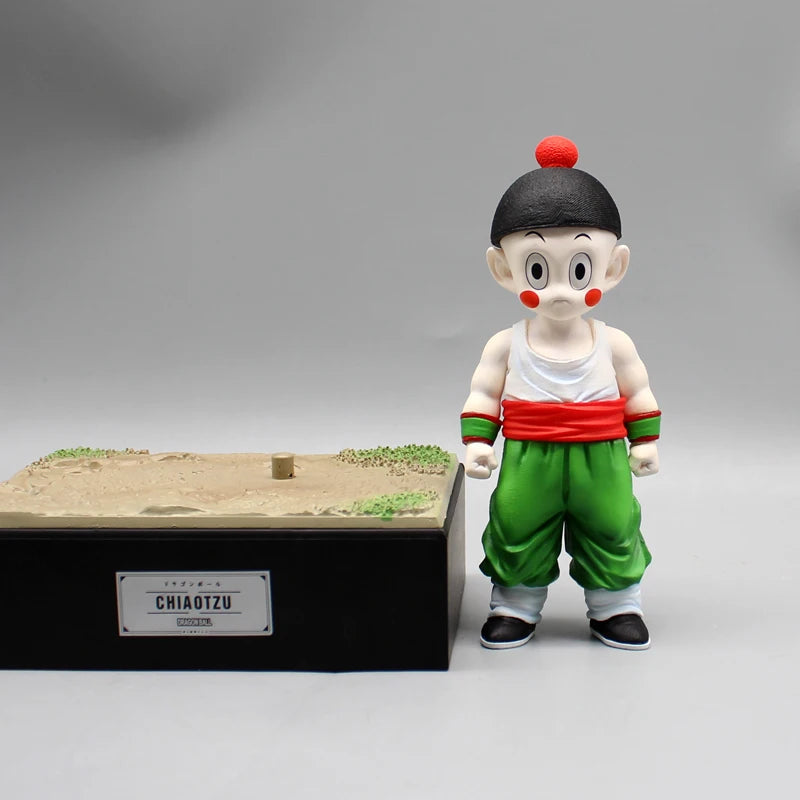 Dragon Ball Tien Shinhan Chaoz Action Figures Pvc 27cm Anime Figure Desktop Decoration Statue Model Doll Toy Christmas For Gifts