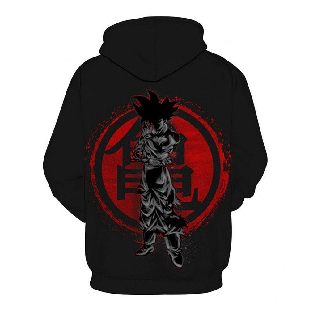 Dragon Ball Z 3D Hoodies Men/Women Pullovers Sweatshirts Strong Goku Print Male Hooded Tracksuits Hoody