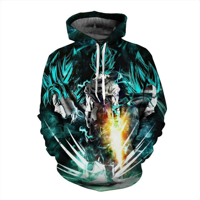 Dragon Ball Z Goku 3D Hoodie Coat Men Women Sweatshirts 3D Hoodies Pullovers Outerwear Hoodie Jacket