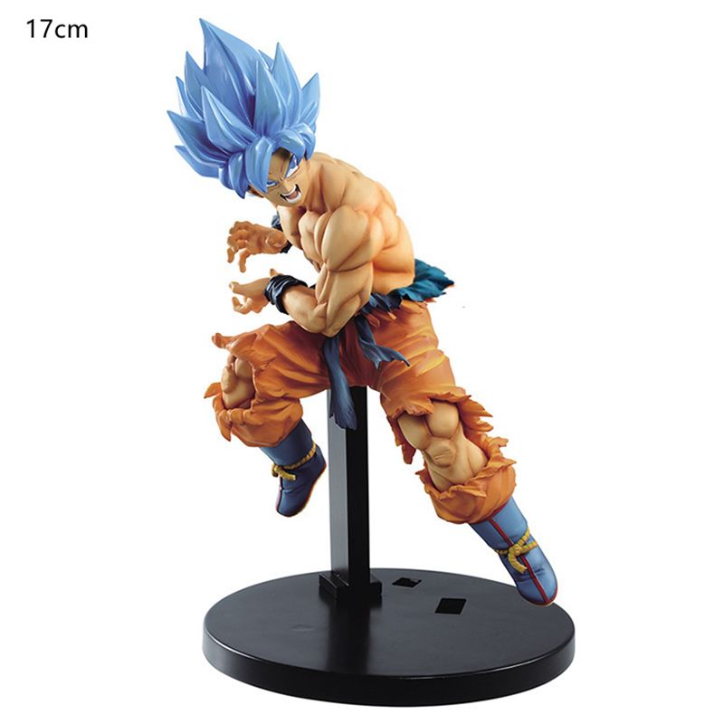 Dragon Ball Z Son Goku Sun Gohan Battle Damaged Cartoon Version Super Saiyan Doll Collection Model Toy Children's Gift