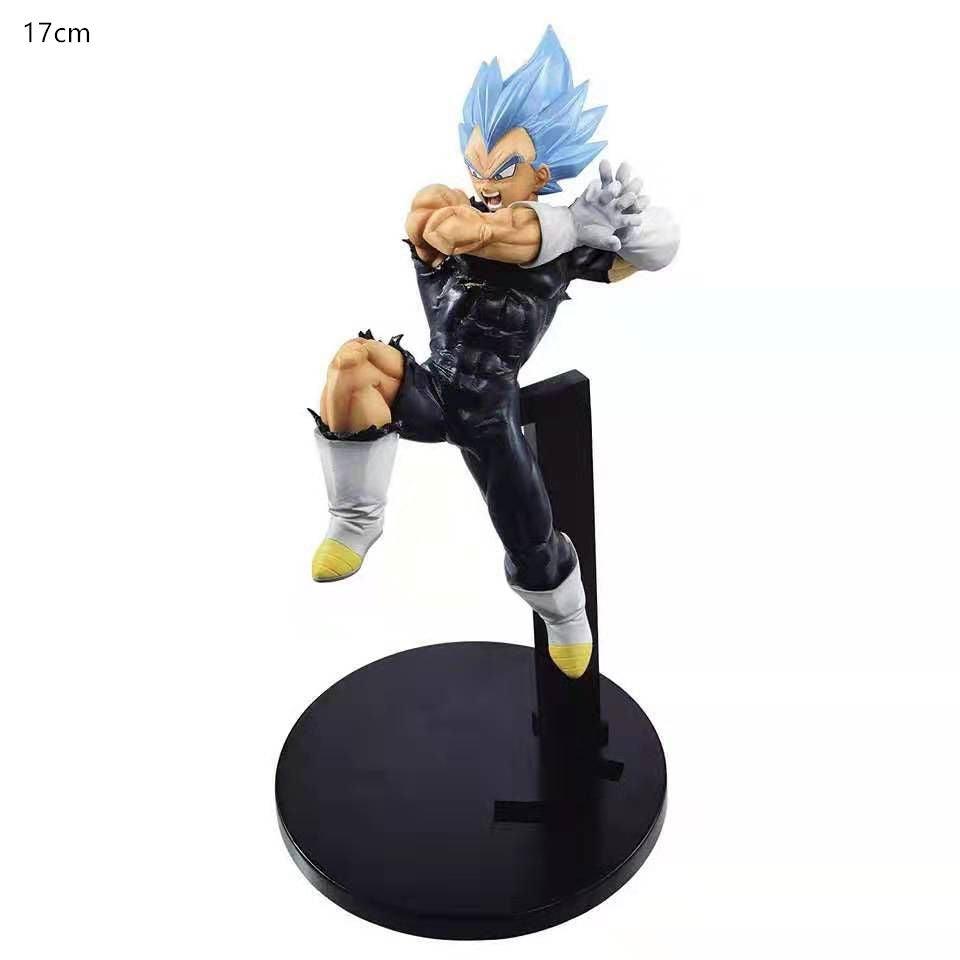 Dragon Ball Z Son Goku Sun Gohan Battle Damaged Cartoon Version Super Saiyan Doll Collection Model Toy Children's Gift