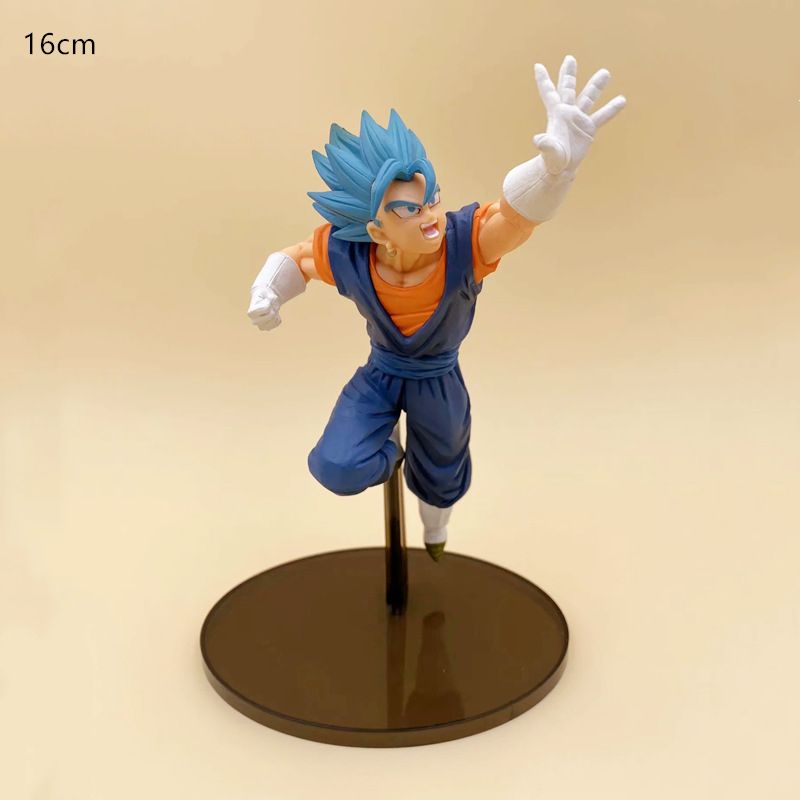 Dragon Ball Z Son Goku Sun Gohan Battle Damaged Cartoon Version Super Saiyan Doll Collection Model Toy Children's Gift