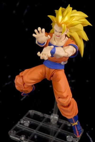 Dragon Ball Z Son Goku Super Saiyan 3 Joint Movable Anime Action Figure Model Collection Cartoon Figurine Toys For Friend gifts