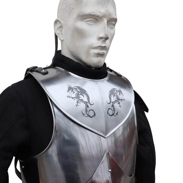 Dragon Hunter Medieval Steel Adjustable Gorget Armor