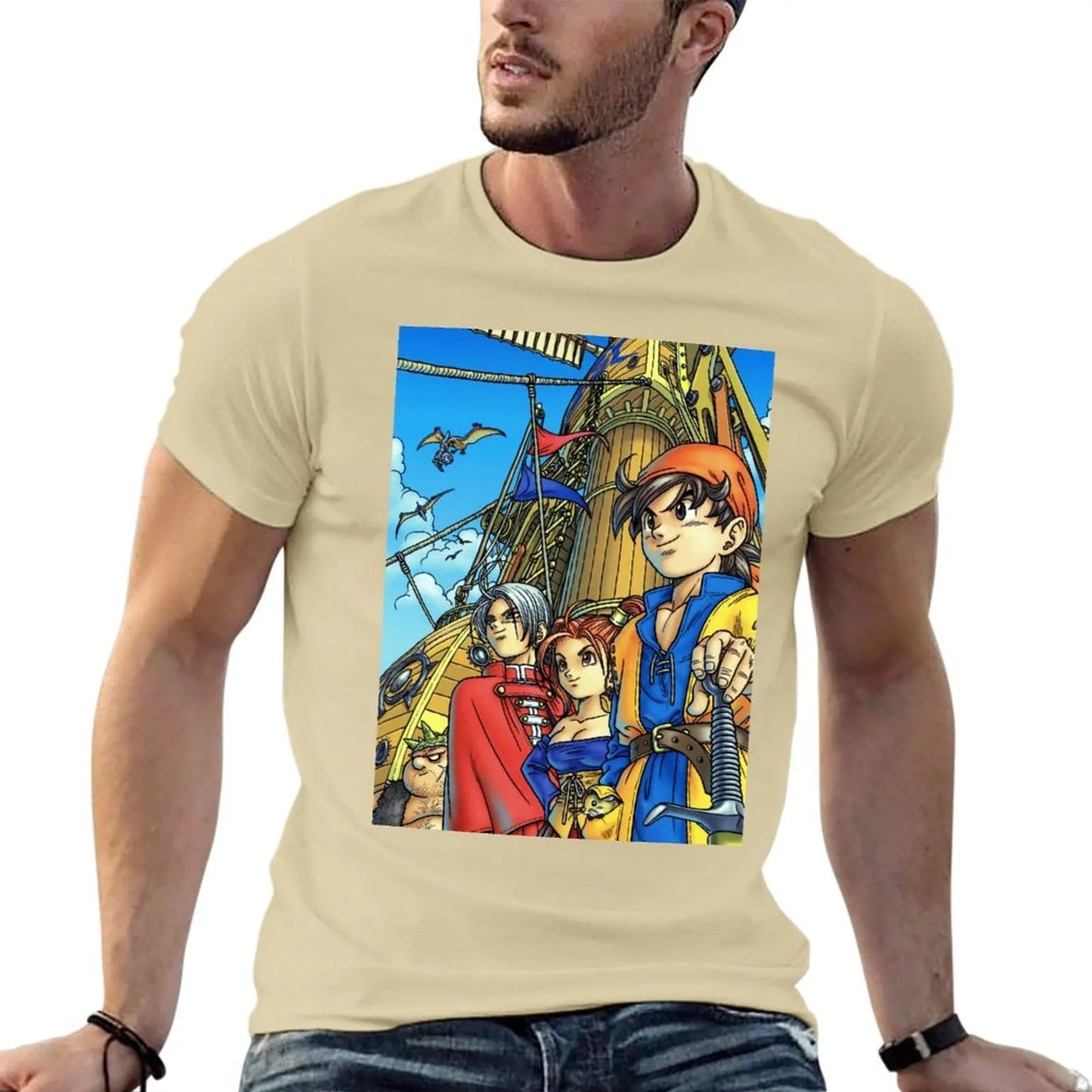 Dragon Quest VIII T-Shirt oversized graphics sweat shirts mens big and tall t shirts