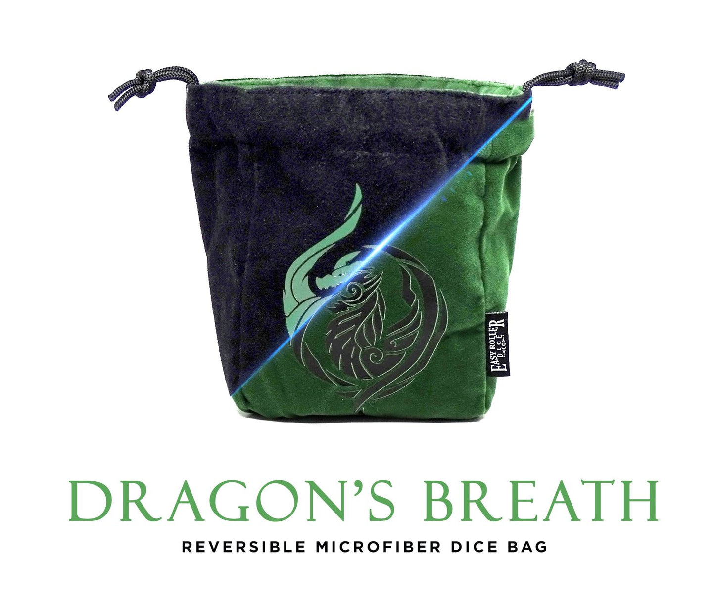 Dragon's Breath Reversible Microfiber Self-Standing Large Dice Bag