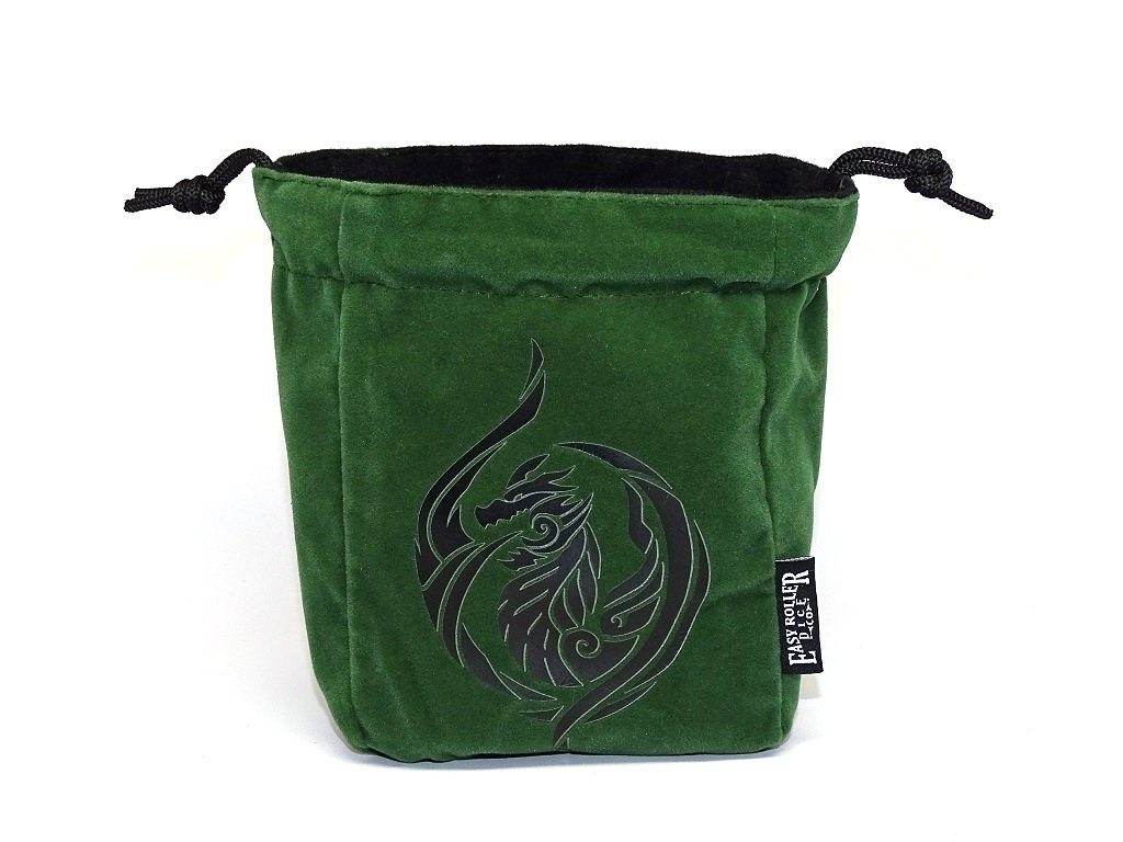 Dragon's Breath Reversible Microfiber Self-Standing Large Dice Bag - 