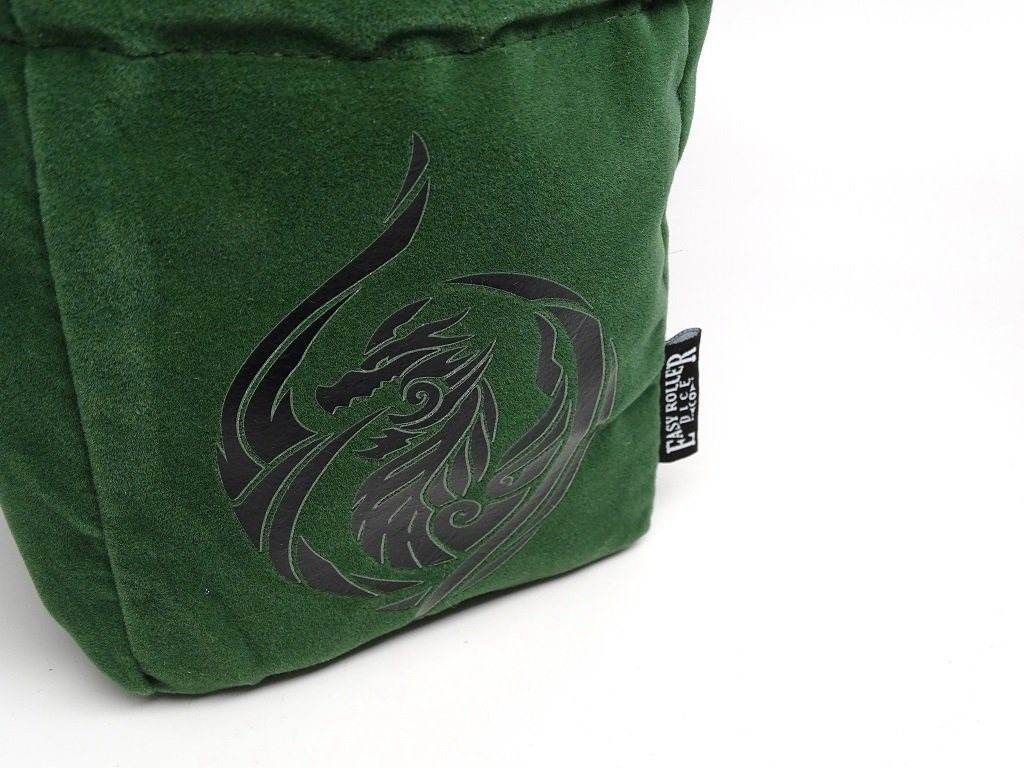 Dragon's Breath Reversible Microfiber Self-Standing Large Dice Bag - 
