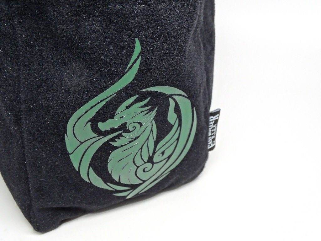 Dragon's Breath Reversible Microfiber Self-Standing Large Dice Bag - 